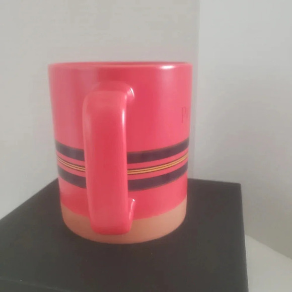 Pendleton Woolen Mills 18oz Large Ceramic Red with Stripes Coffee Mug. - Picture 3 of 7